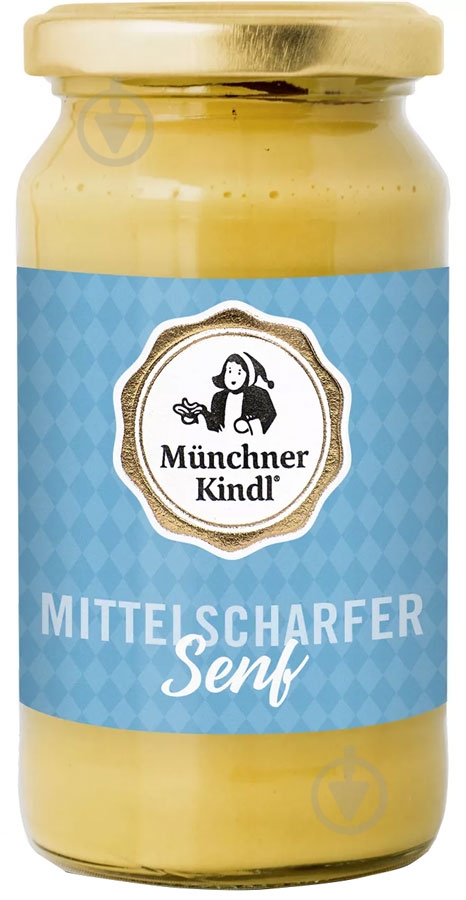 Горчица Munchner Kindl средне-острая органическая 200 мл - фото 1 Горчица Munchner Kindl средне-острая органическая 200 мл - фото 1