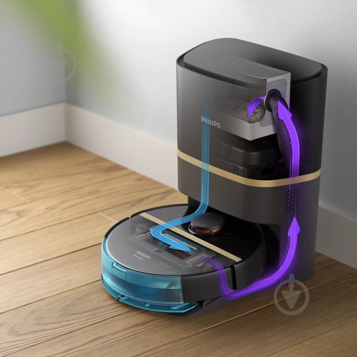 ВИТРИНА! Робот-пылесос Philips XU7100/01 black - фото 14 ВИТРИНА! Робот-пылесос Philips XU7100/01 black - фото 14