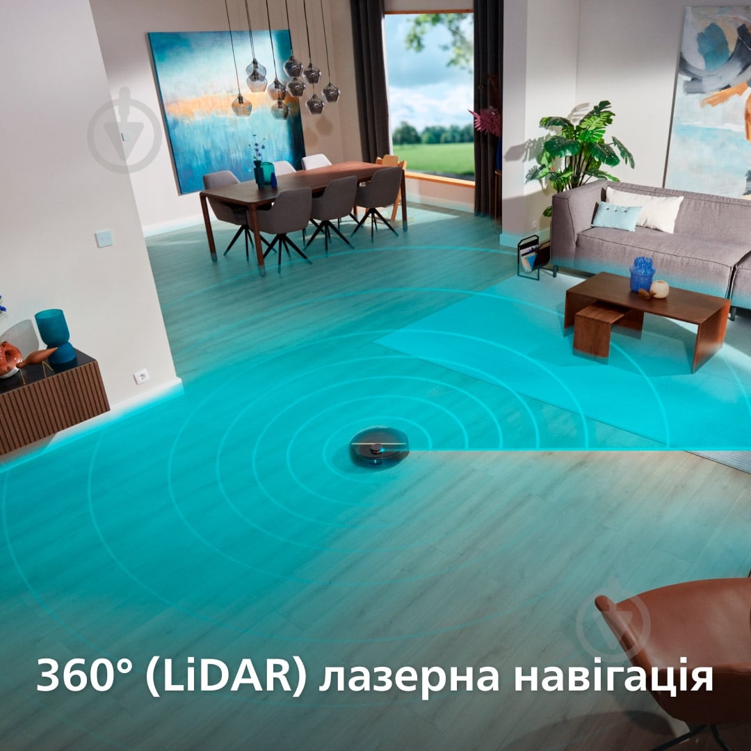 ВИТРИНА! Робот-пылесос Philips XU7100/01 black - фото 5 ВИТРИНА! Робот-пылесос Philips XU7100/01 black - фото 5