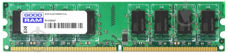 Оперативная память GOODRAM DDR2 SDRAM 1 GB (1x1GB) 800 MHz (GR800D264L6/1G) - фото 1
