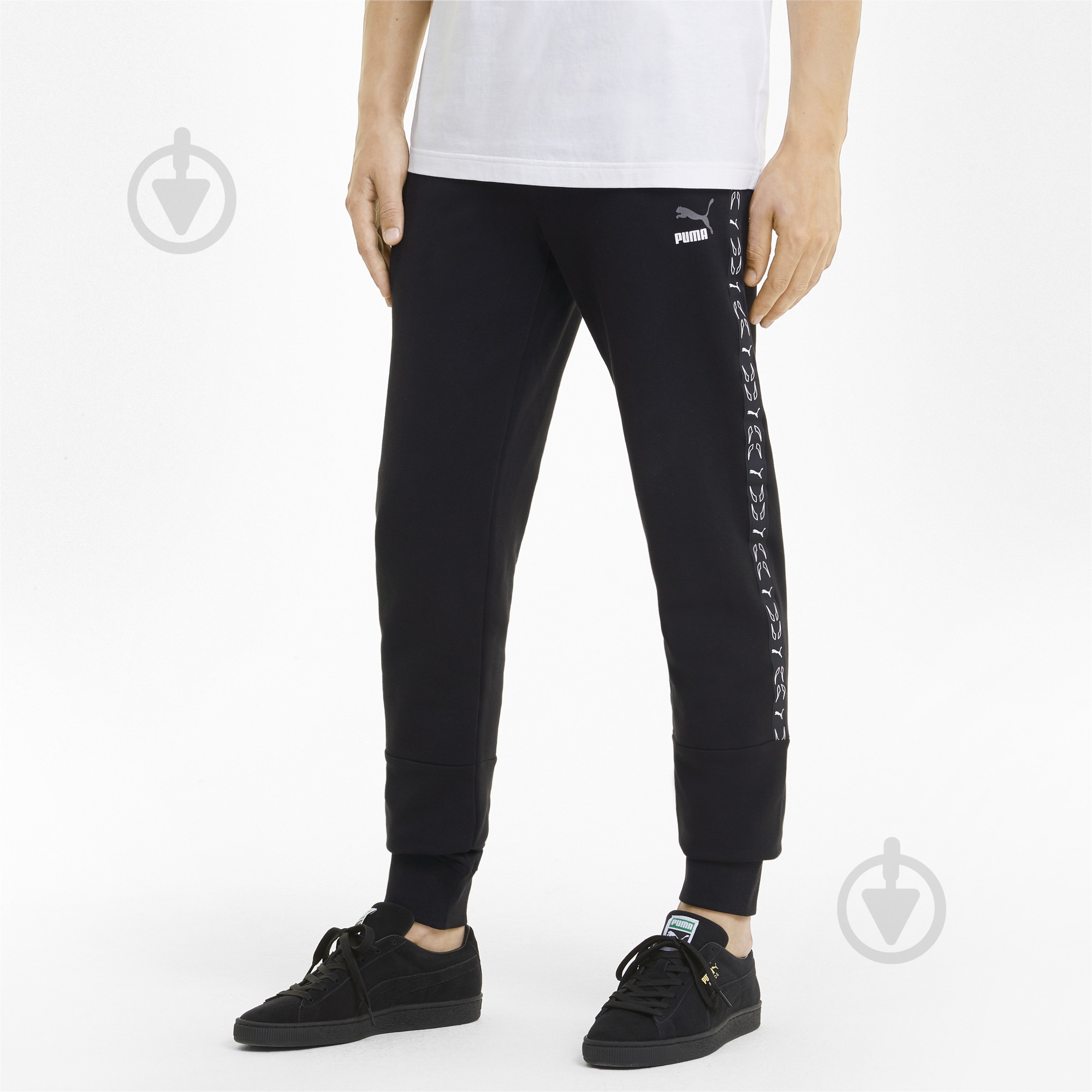 Брюки Puma ELEVATE Sweatpants 53107301 р. 2XL черный - фото 1 Брюки Puma ELEVATE Sweatpants 53107301 р. 2XL черный - фото 1
