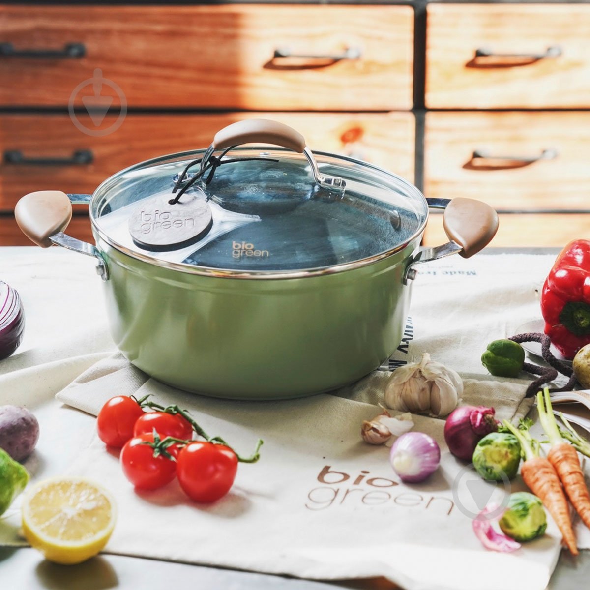 Кастрюля Kohen Bio Green 2,1 л - фото 5