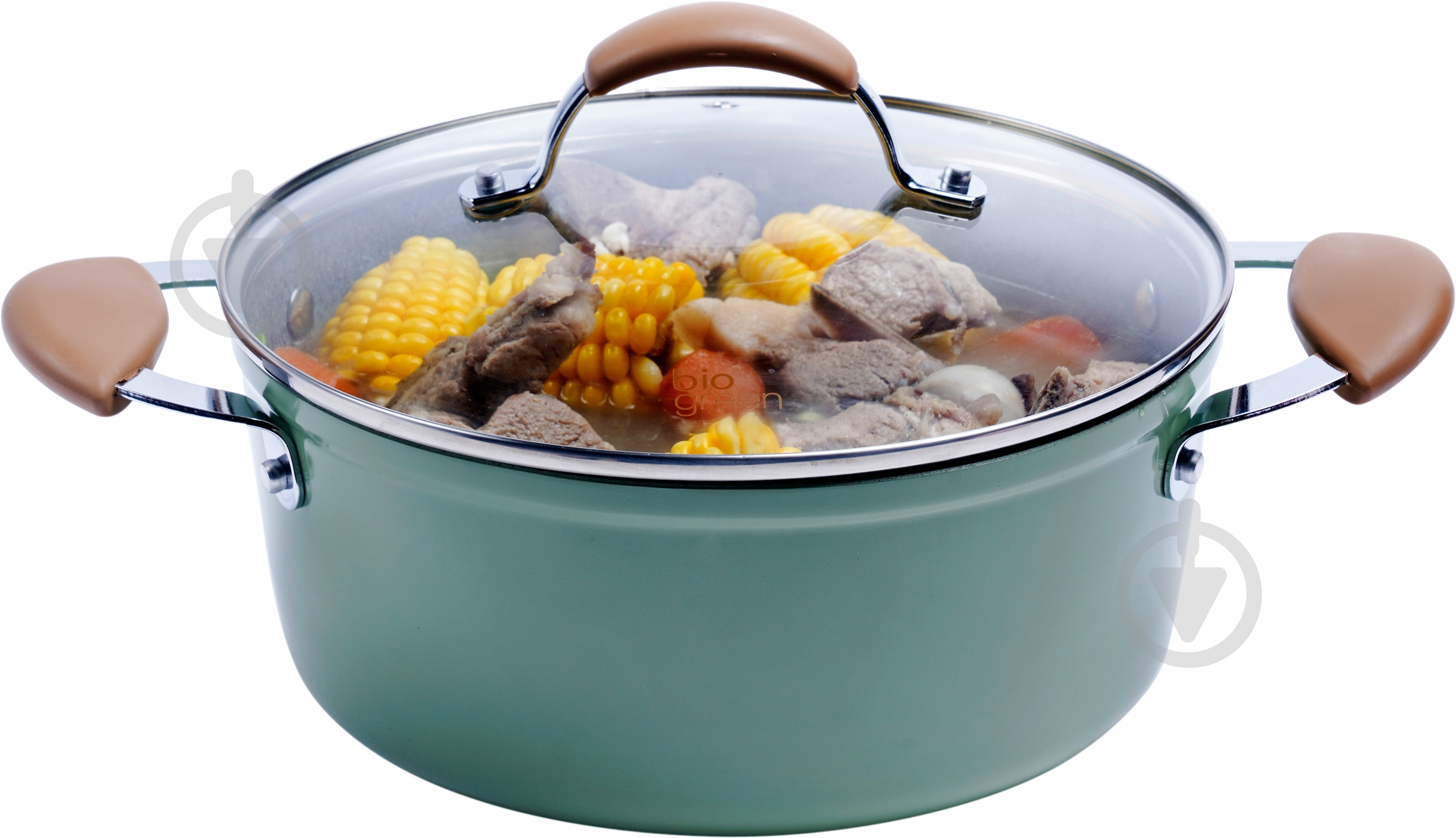 Кастрюля Kohen Bio Green 4,2 л - фото 7 Кастрюля Kohen Bio Green 4,2 л - фото 7