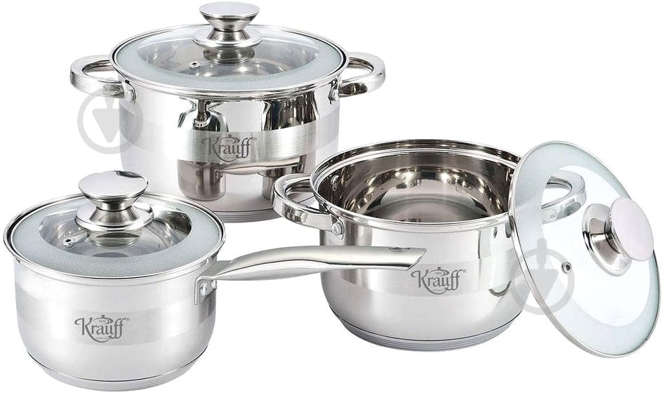 Набор кастрюль Krauff 26-238-023 - фото 1