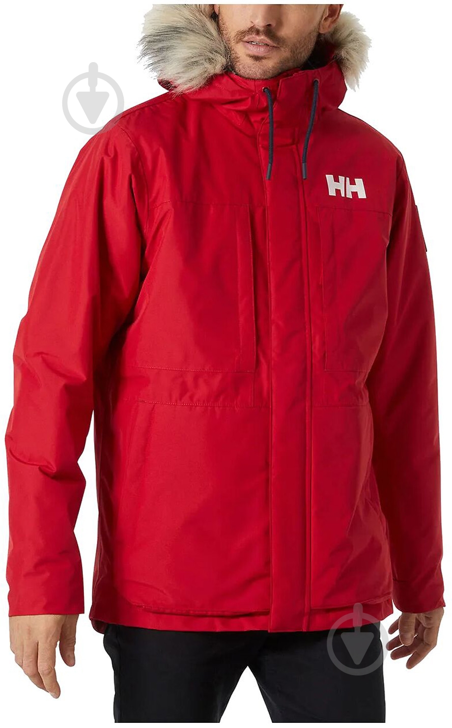 Куртка мужская Helly Hansen Coastal 53995-162 красный - фото 4