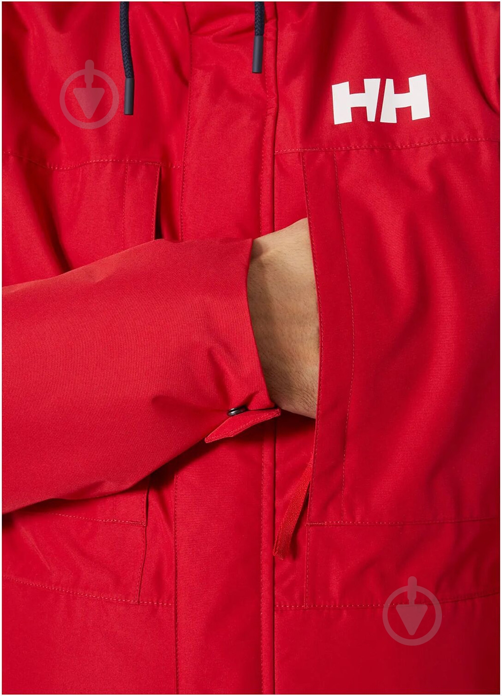 Куртка мужская Helly Hansen Coastal 53995-162 красный - фото 6