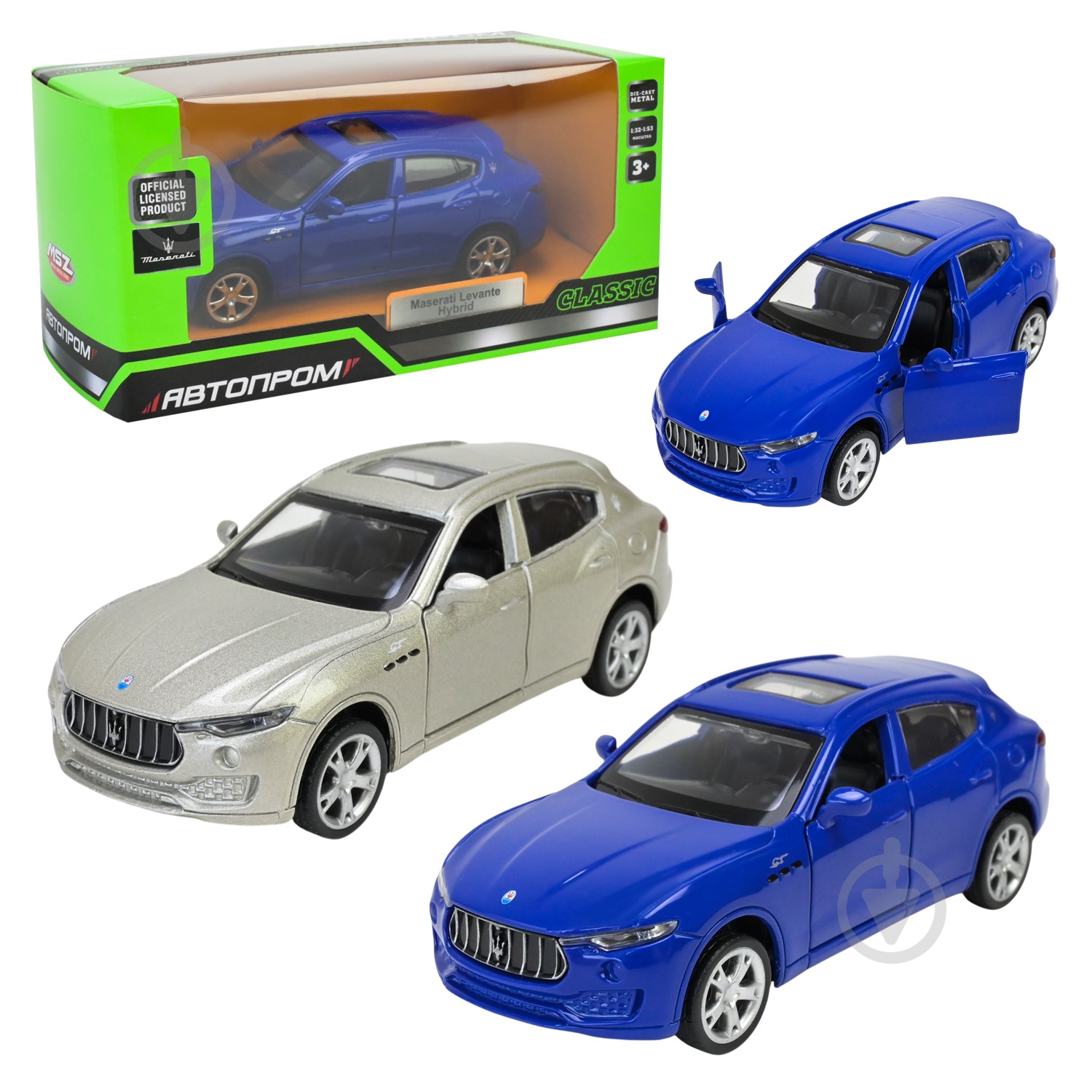 Автомодель Автопром 1:43 Maserati Levante SUV 4321 - фото 1