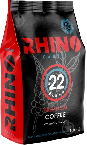 Кофе молотый ТМ Rigno №22 100 г - фото 1 Кофе молотый ТМ Rigno №22 100 г - фото 1