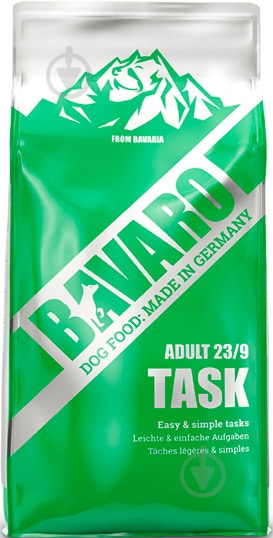 Корм для всех пород Bavaro Task 23/9 Adult 18 кг (мясо, злаки) 18 кг - фото 1 Корм для всех пород Bavaro Task 23/9 Adult 18 кг (мясо, злаки) 18 кг - фото 1