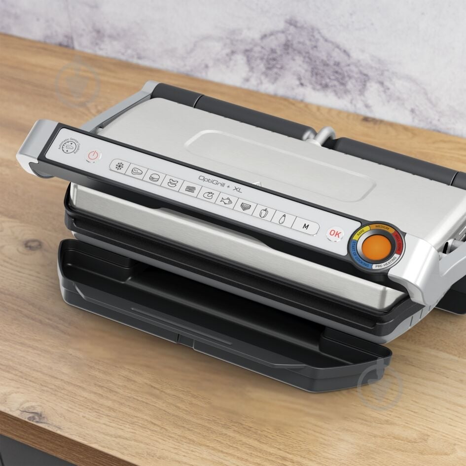 ВІТРИНА! Гриль Tefal OptiGrill+ XL GC727D10 - фото 8 ВІТРИНА! Гриль Tefal OptiGrill+ XL GC727D10 - фото 8