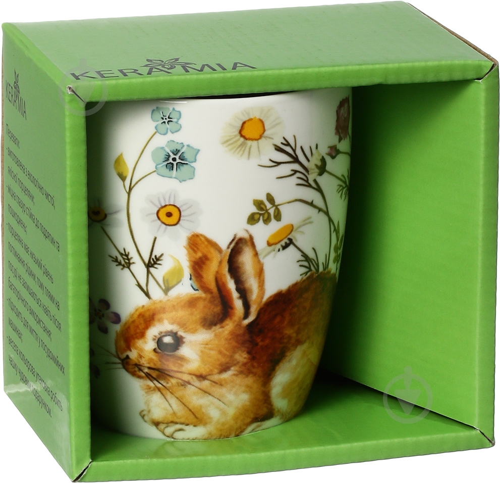 Чашка Keramia Весенний кролик 350 мл - фото 3