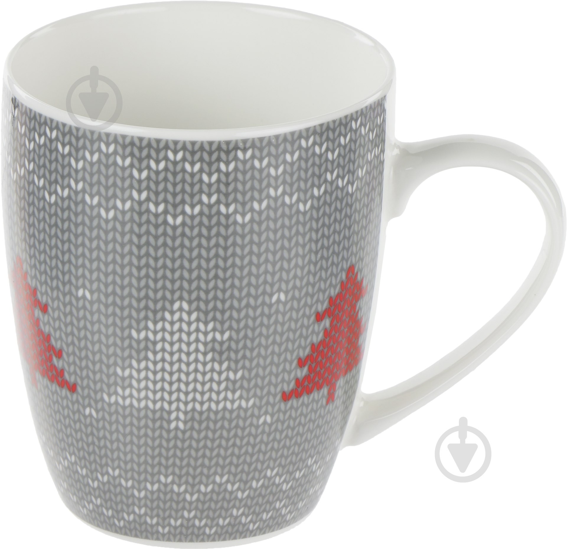 Чашка Keramia Вязаная елка 360 мл - фото 1