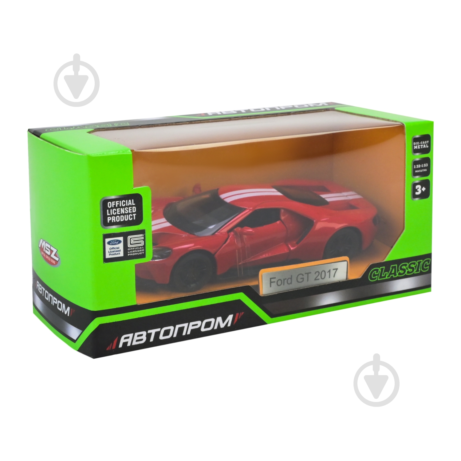 Автомодель Автопром 1:42 Ford GT 4351 - фото 7 Автомодель Автопром 1:42 Ford GT 4351 - фото 7