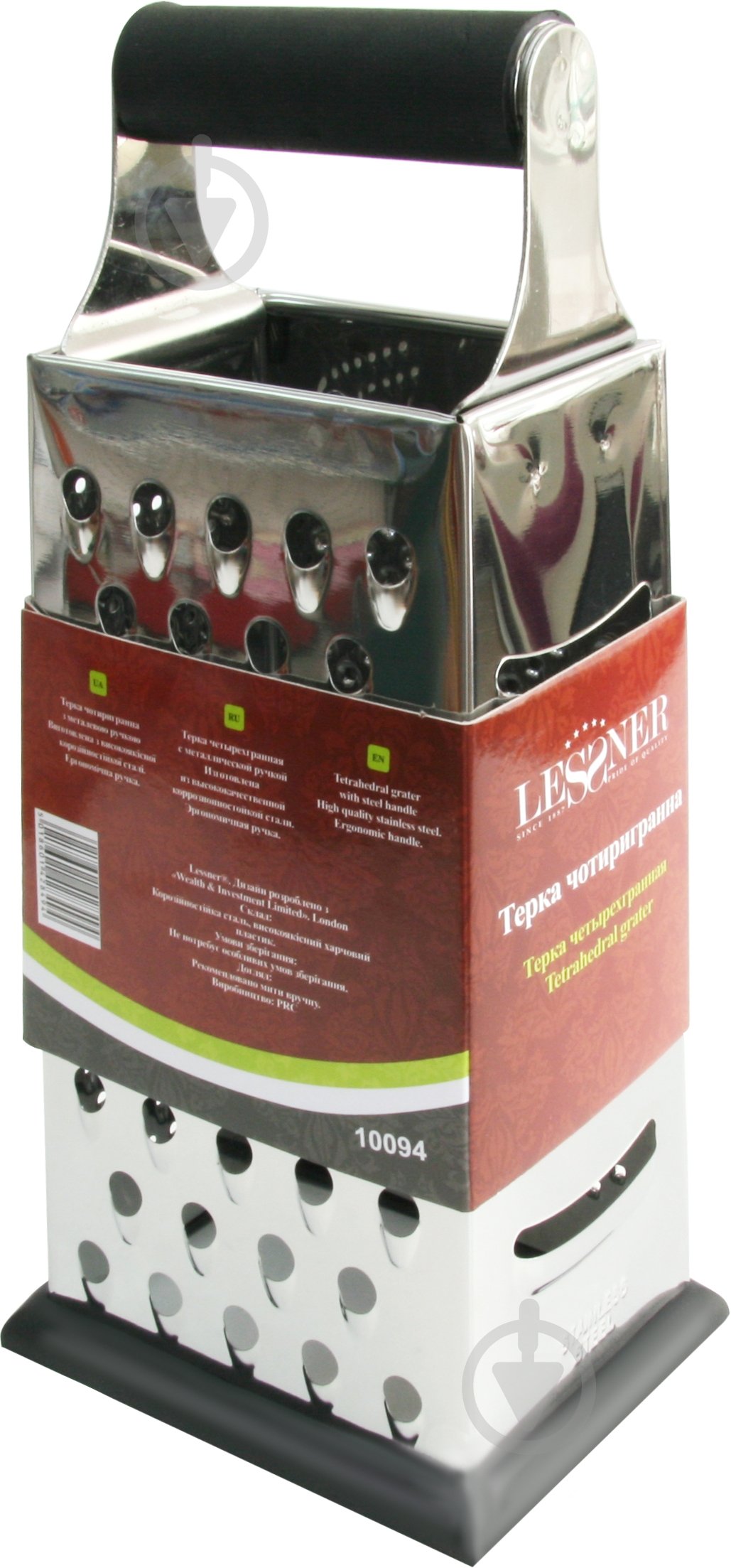 Терка четырехгранная Lessner 10094 - фото 1