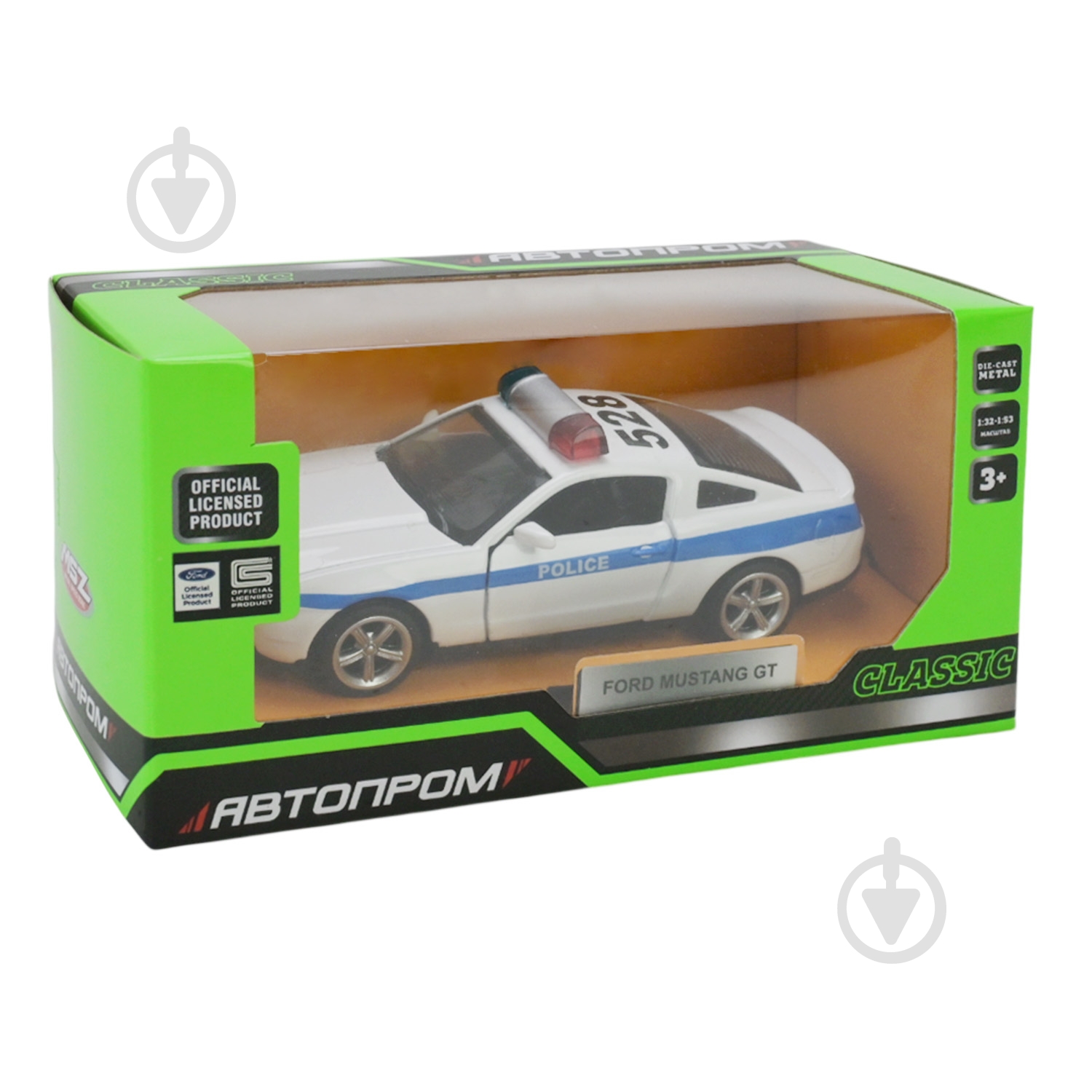 Автомодель Автопром 1:43 Classic Ford Mustang GT 4372 - фото 7