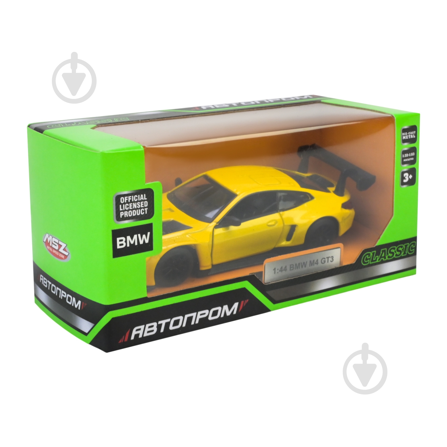 Автомодель Автопром 1:43 Classic BMW M4 GT3 4377 - фото 7 Автомодель Автопром 1:43 Classic BMW M4 GT3 4377 - фото 7
