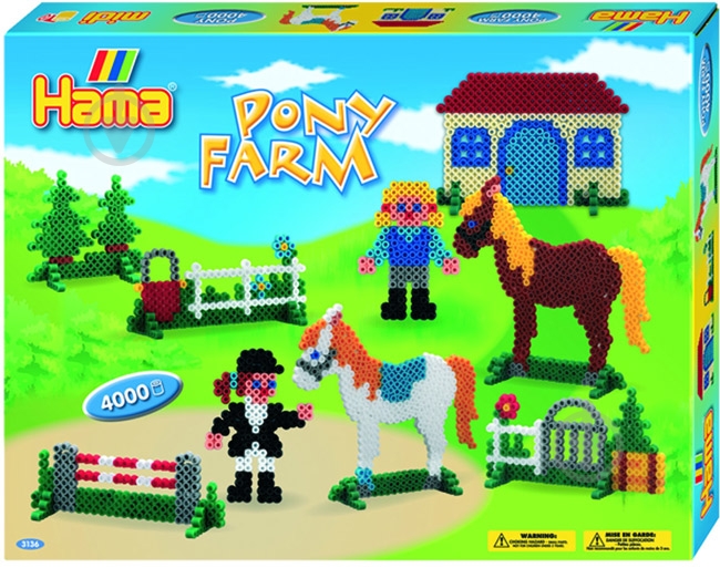 Термомозаика Hama Пони Midi 3136 - фото 1
