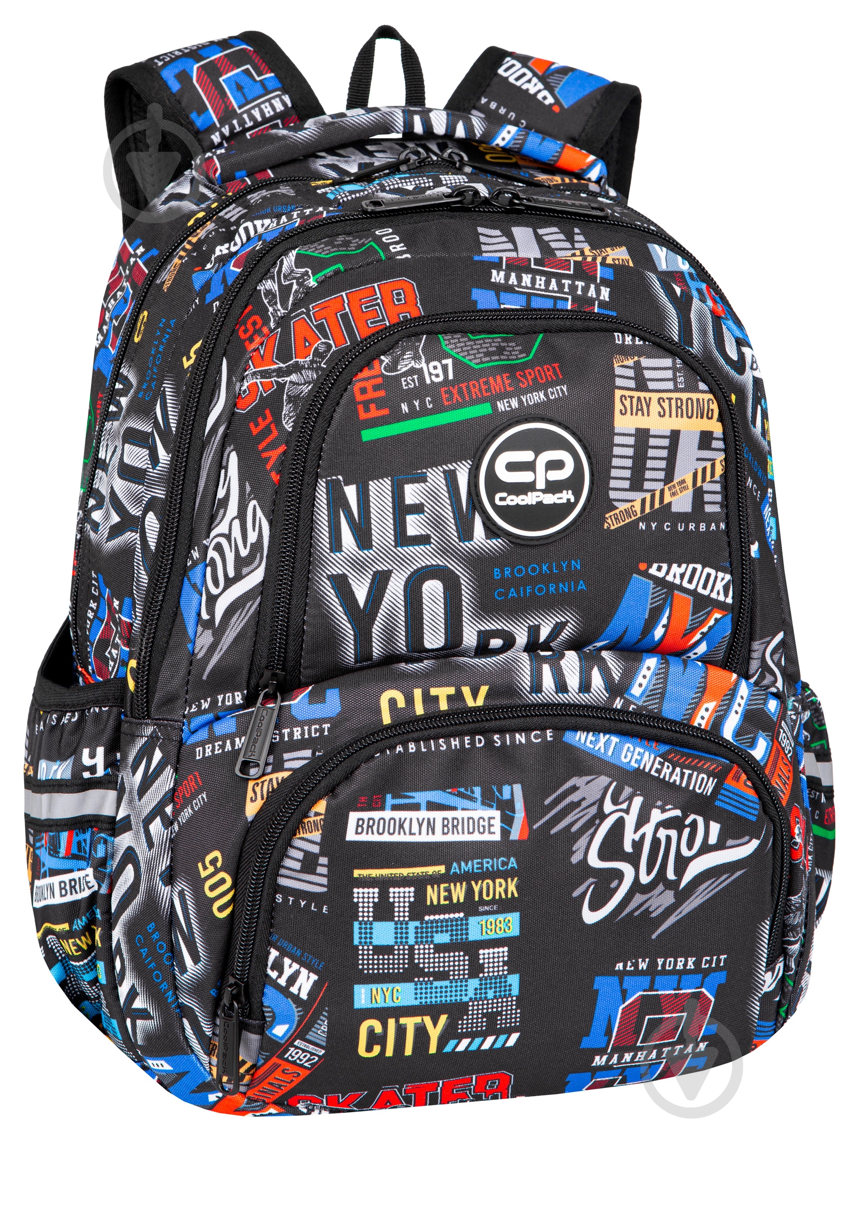Рюкзак CoolPack Spiner Big City 41x30x13 см - фото 1 Рюкзак CoolPack Spiner Big City 41x30x13 см - фото 1