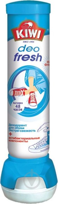 Дезодорант для обуви Kiwi Deo Fresh 100 мл - фото 1 Дезодорант для обуви Kiwi Deo Fresh 100 мл - фото 1