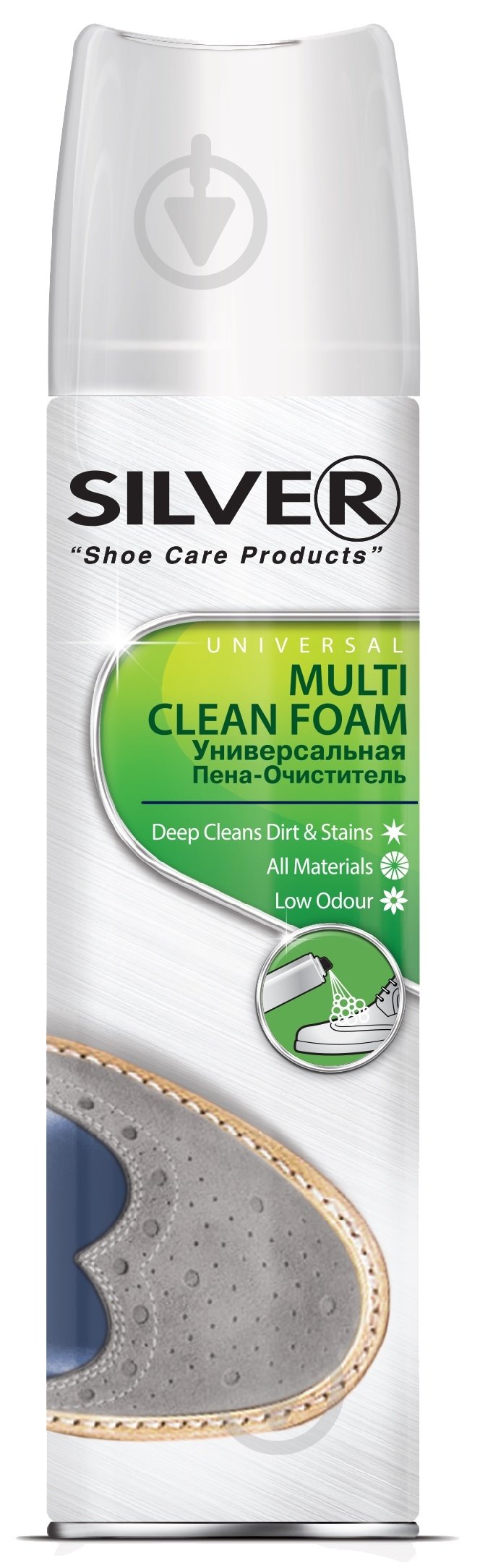 Универсальный очиститель Silver для обуви 150 мл - фото 1