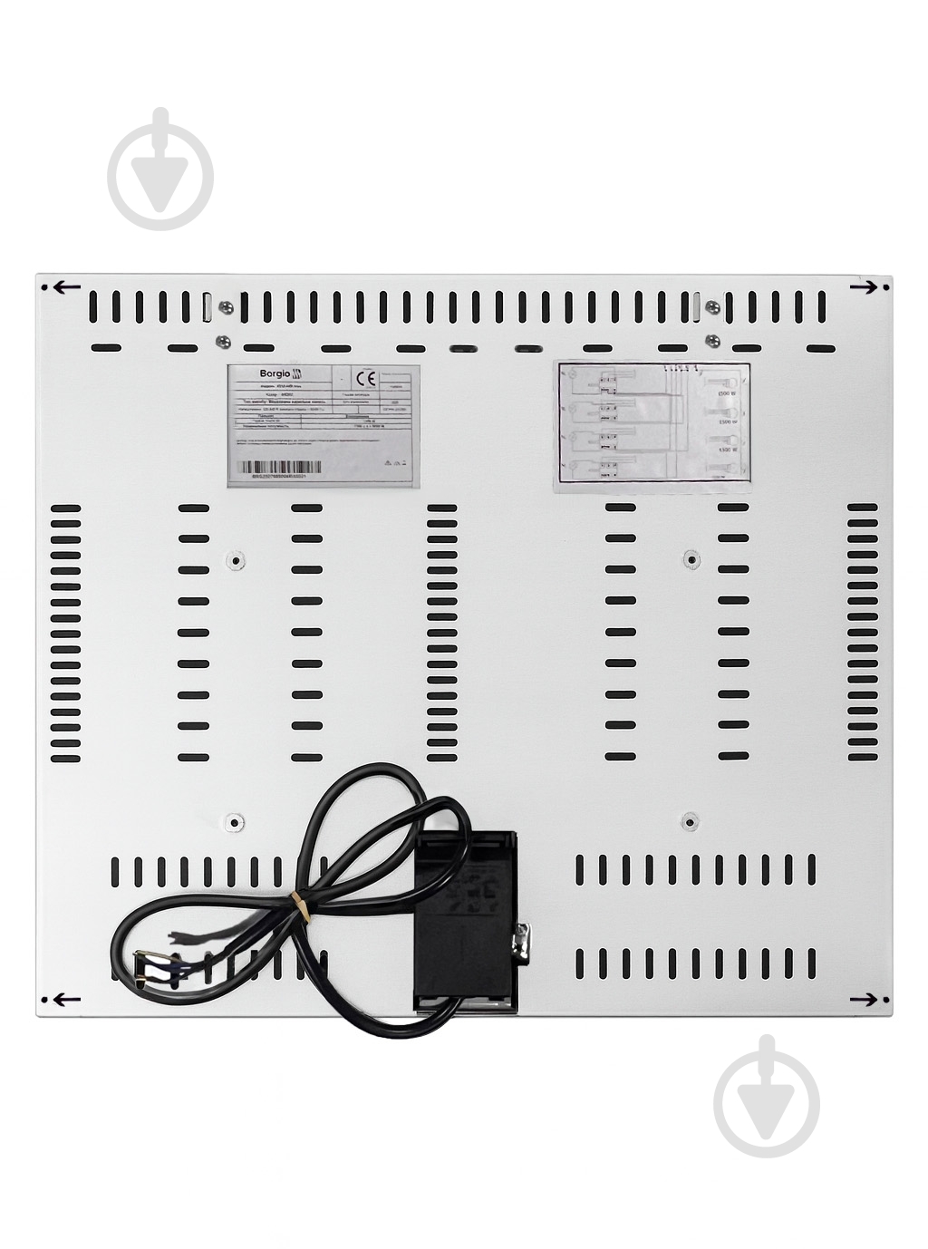 Варильна поверхня електрична Borgio 6850-04R Inox - фото 10