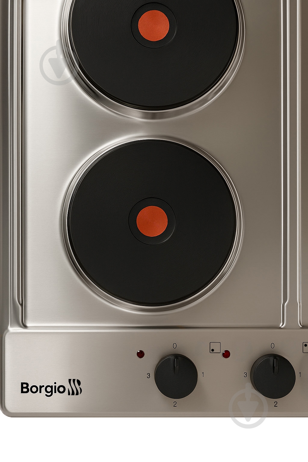Варильна поверхня електрична Borgio 6850-04R Inox - фото 2