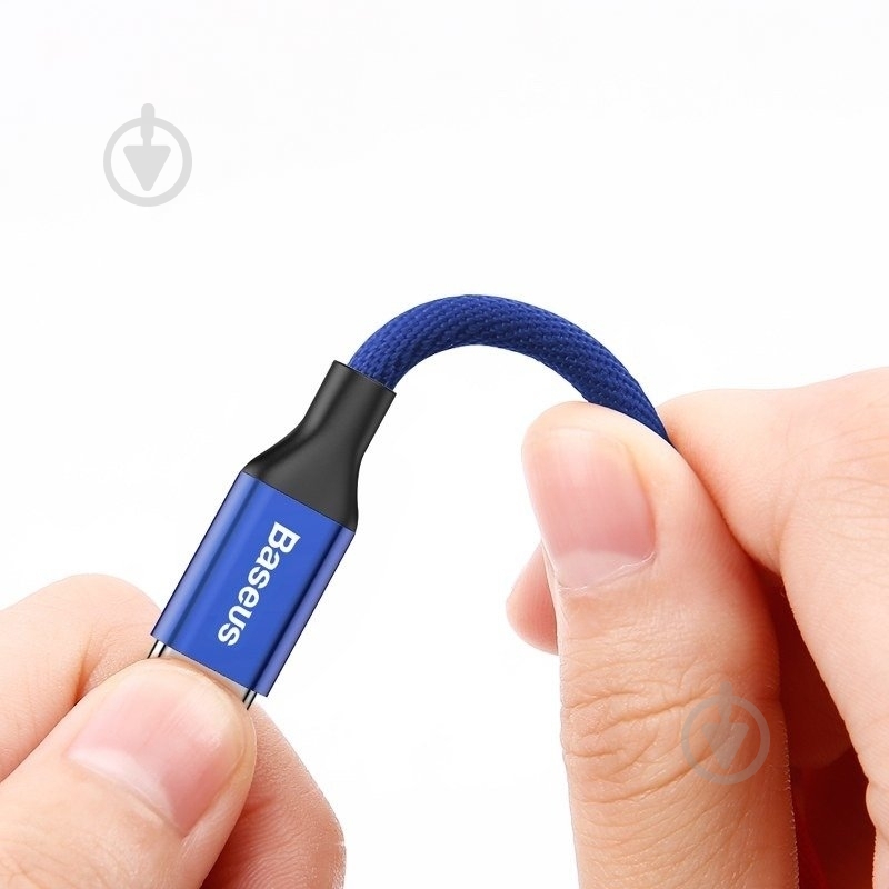 Кабель BASEUS Yiven Cable For iP 1,8 м синий (CALYW-A13) - фото 2