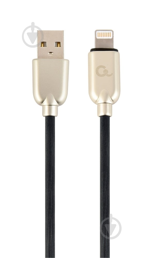 Кабель Cablexpert Lightning – USB 1 м черный (CC-USB2R-AMLM-1M) USB 2.0 А-папа/Lightning - фото 1 Кабель Cablexpert Lightning – USB 1 м черный (CC-USB2R-AMLM-1M) USB 2.0 А-папа/Lightning - фото 1