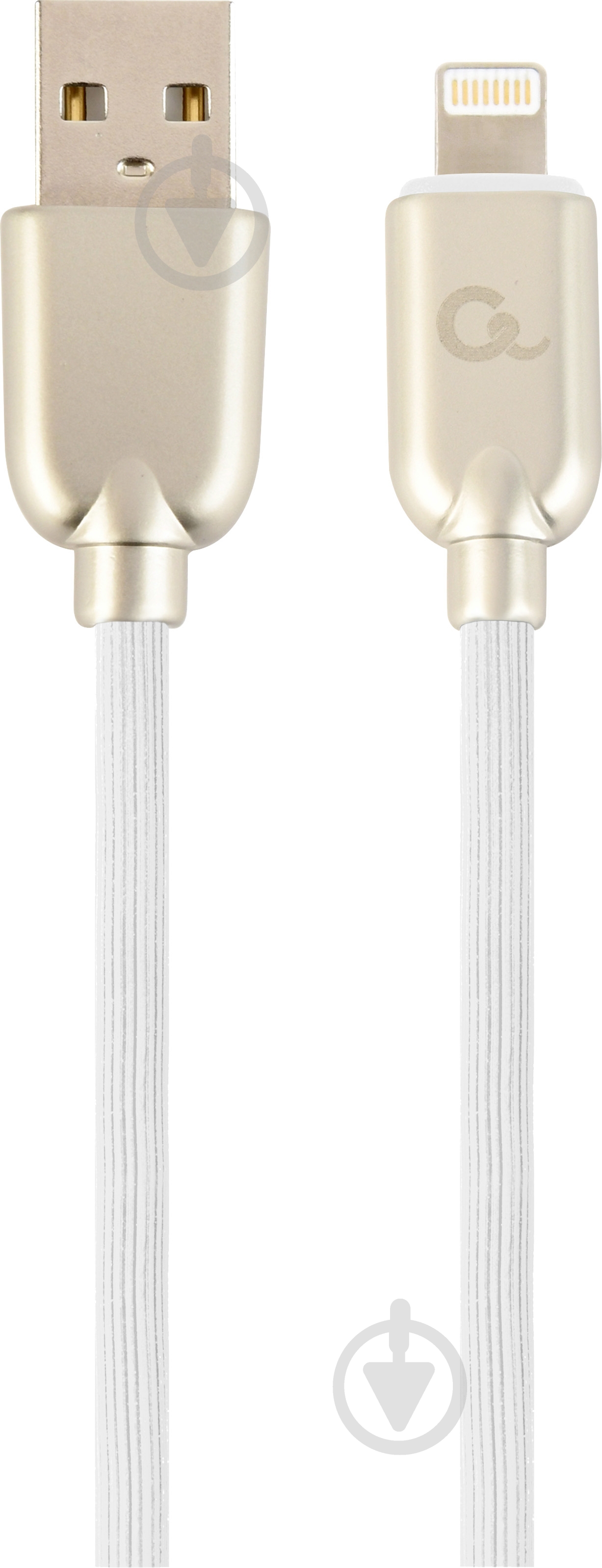 Кабель Cablexpert Lightning – USB 2 м черный (CC-USB2R-AMLM-2M) USB 2.0 А-папа/Lightning - фото 1
