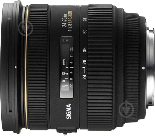 Объектив SIGMA AF 24-70mm f/2,8 EX DG HSM Canon - фото 2