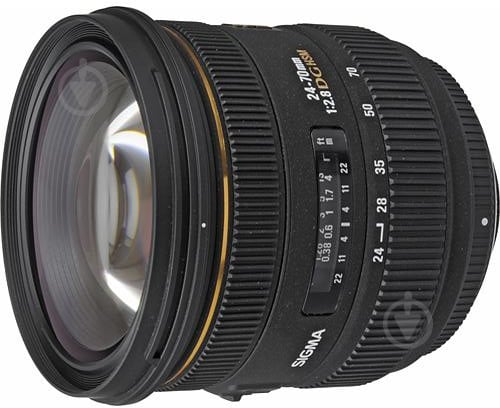 Объектив SIGMA AF 24-70mm f/2,8 EX DG HSM Canon - фото 1