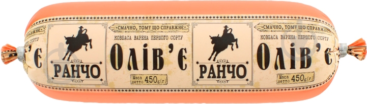 Колбаса ТМ Ранчо Оливье 1 сорта 450 г (4823079001220) - фото 1