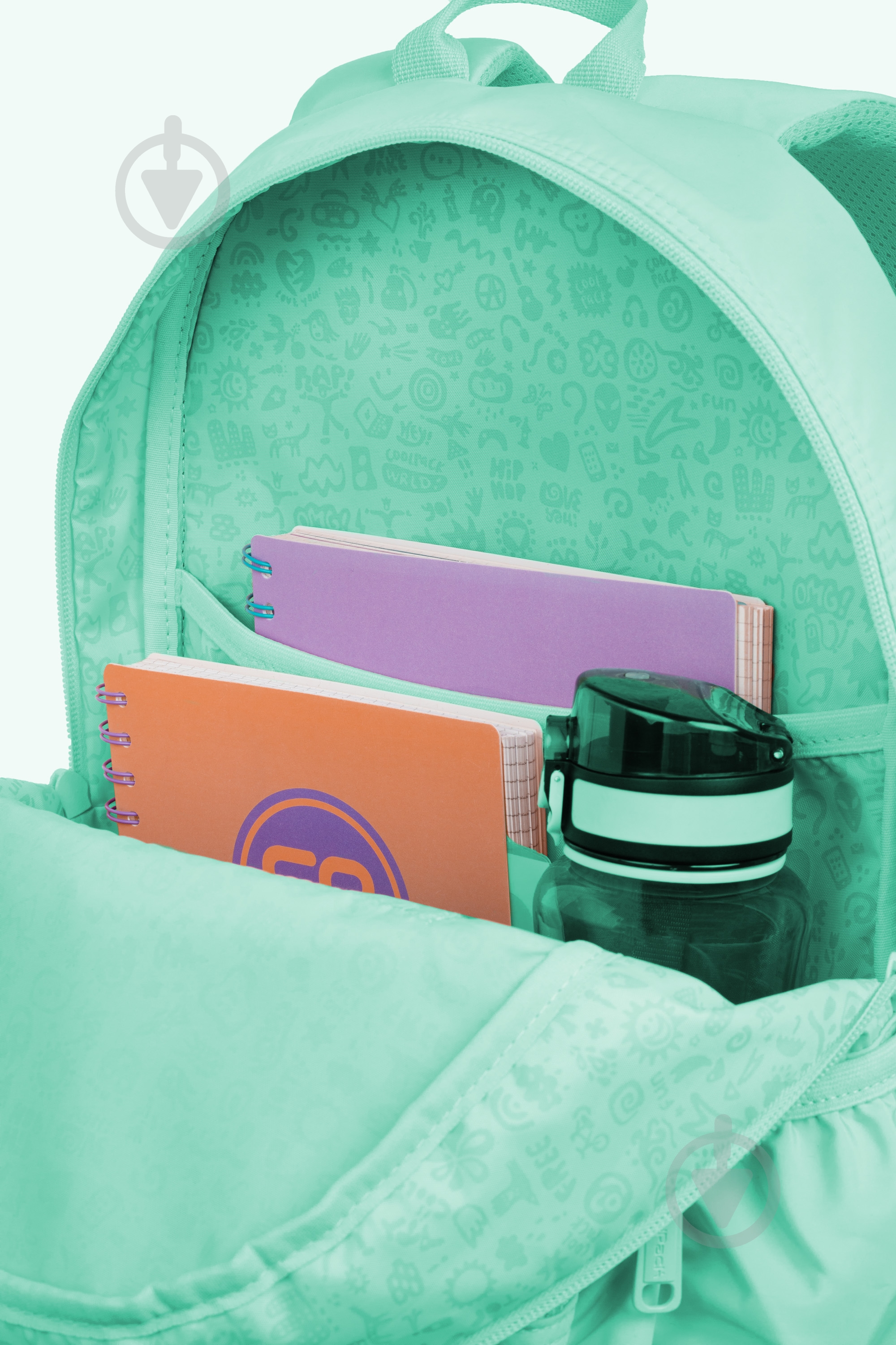Рюкзак CoolPack Rider Powder Mint 43х30х18 см - фото 4 Рюкзак CoolPack Rider Powder Mint 43х30х18 см - фото 4