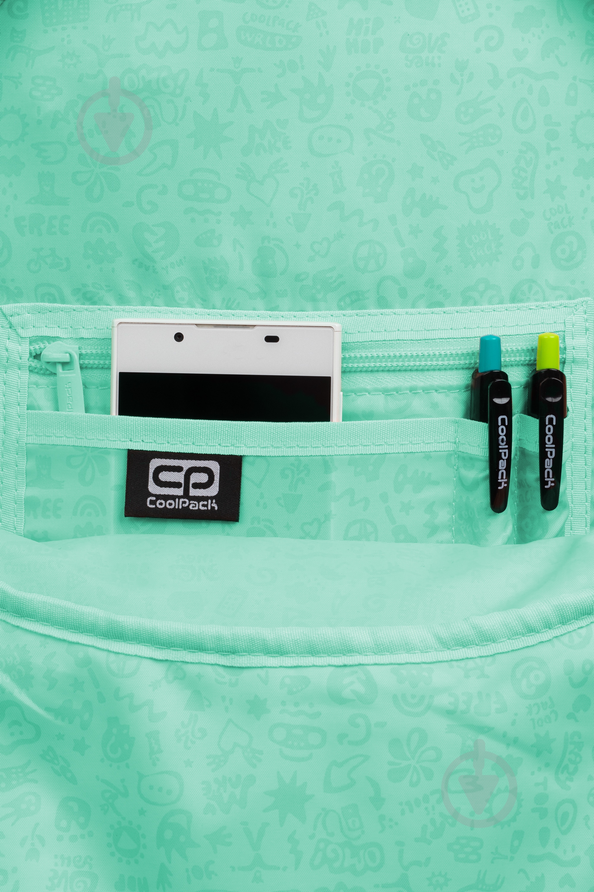 Рюкзак CoolPack Rider Powder Mint 43х30х18 см - фото 5 Рюкзак CoolPack Rider Powder Mint 43х30х18 см - фото 5