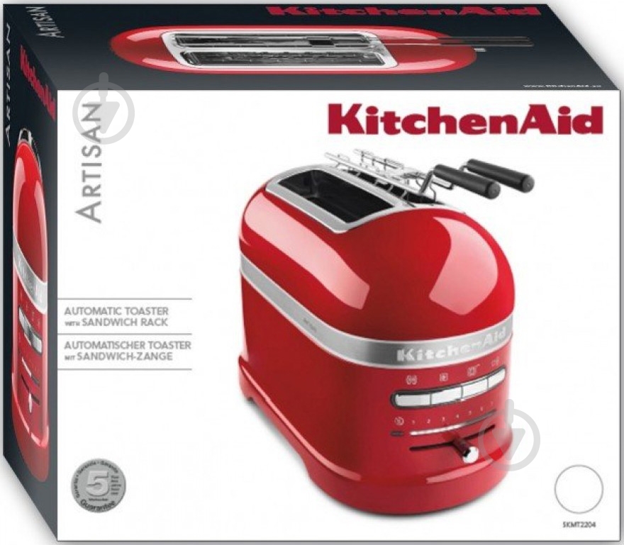 ВИТРИНА! Тостер KitchenAid Artisan 5KMT2204ECA - фото 10