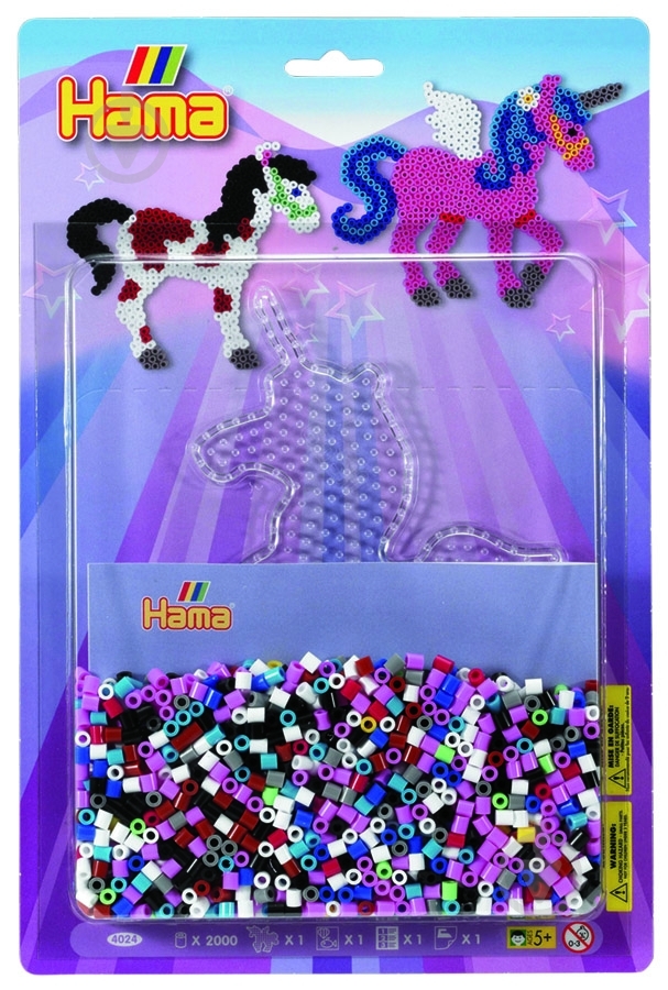 Термомозаїка Hama Коники Midi 4024 - фото 1 Термомозаїка Hama Коники Midi 4024 - фото 1