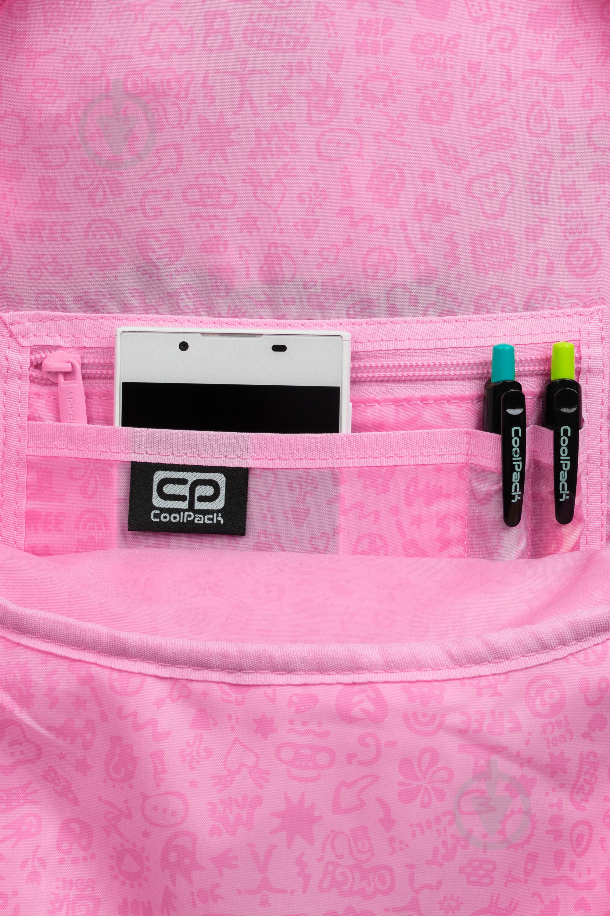 Рюкзак CoolPack Rider Powder Pink 43х30х18 см - фото 6 Рюкзак CoolPack Rider Powder Pink 43х30х18 см - фото 6