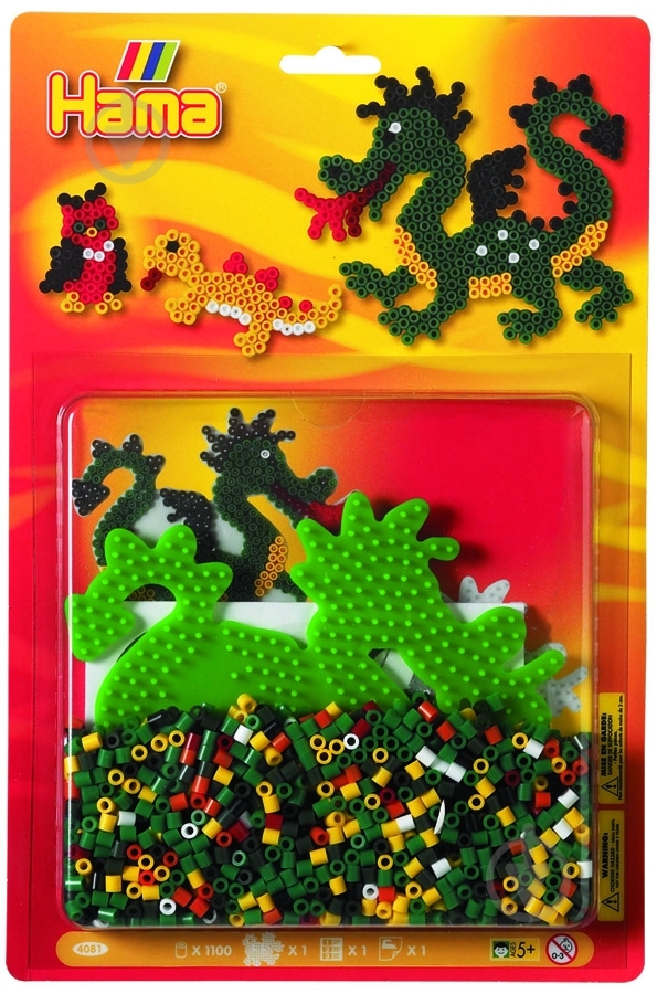 Термомозаика Hama Дракон Midi 4081 - фото 1