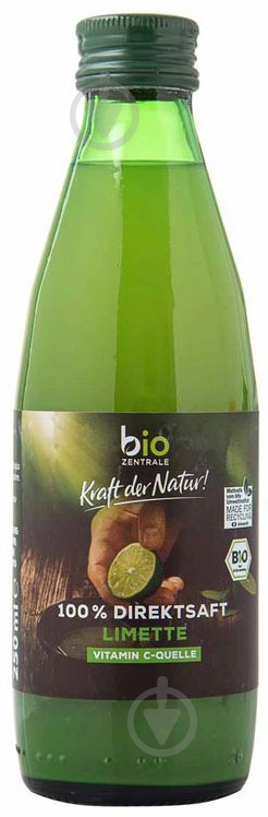 Сок лайма Bio Zentrale органический 250 мл - фото 1