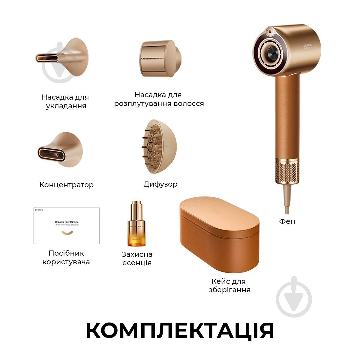 ВИТРИНА! Фен DREAME Miracle Pro - фото 11
