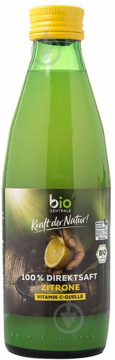 Сік лимонний Bio Zentrale органічний 250 мл - фото 1