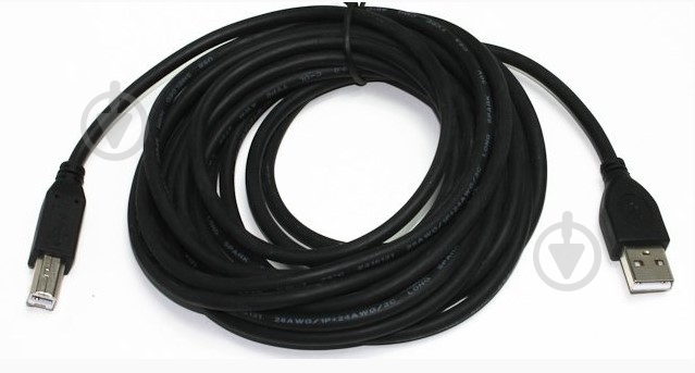 Кабель Cablexpert 4,5 м (CCB-USB2-AMBM-15) USB2.0 A-папа/B-папа - фото 2