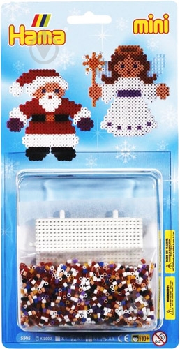 Термомозаїка Hama Різдво Mini 5505 - фото 1 Термомозаїка Hama Різдво Mini 5505 - фото 1