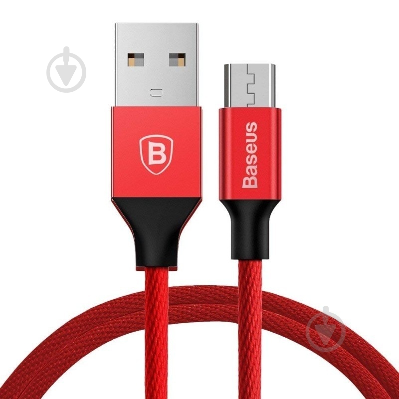 Кабель BASEUS Yiven Cable for Micro 1,5 м red (CAMYW-B09) - фото 1