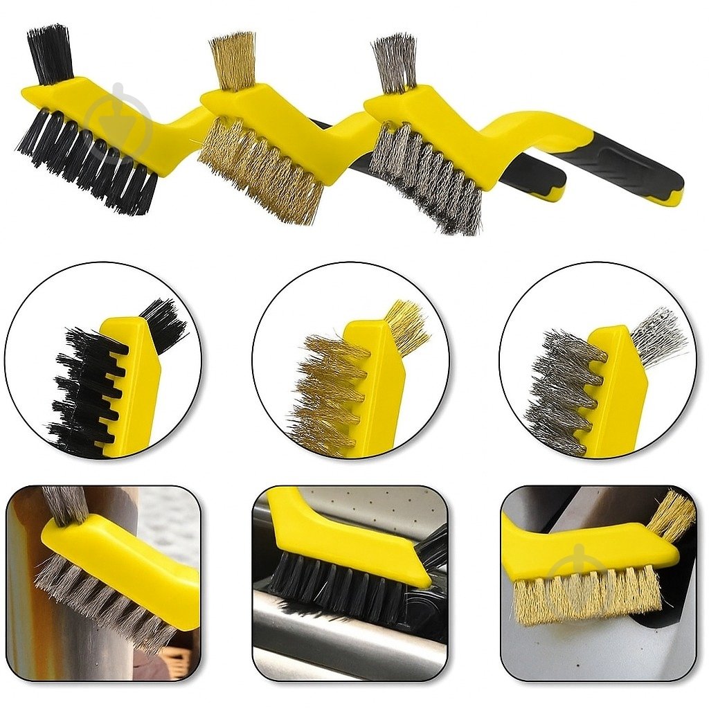 Набор щеток Compass HH-CP-3-180 - фото 9