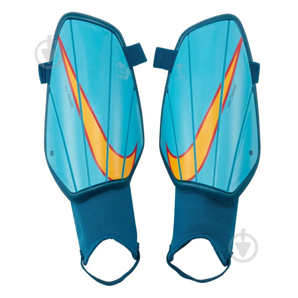 Щитки футбольные Nike Charge SP2165-447 L синий - фото 1