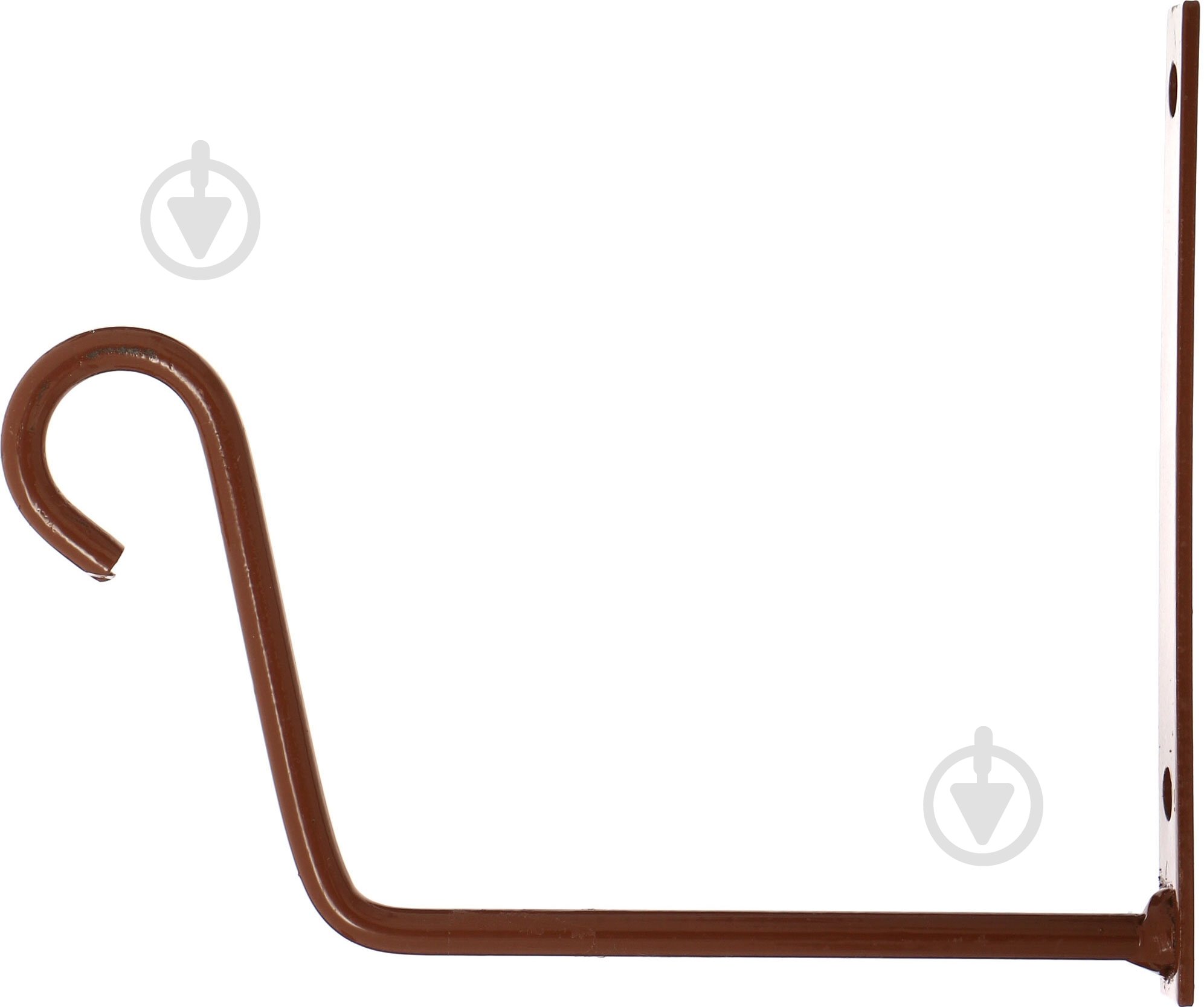 Кронштейн настенный для вазонов настенный 148х200мм 14,8х2x20 см коричневый - фото 2