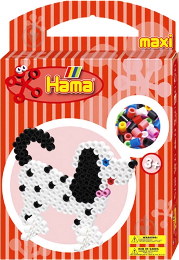 Термомозаика Hama Собачка Maxi 8762 - фото 1 Термомозаика Hama Собачка Maxi 8762 - фото 1