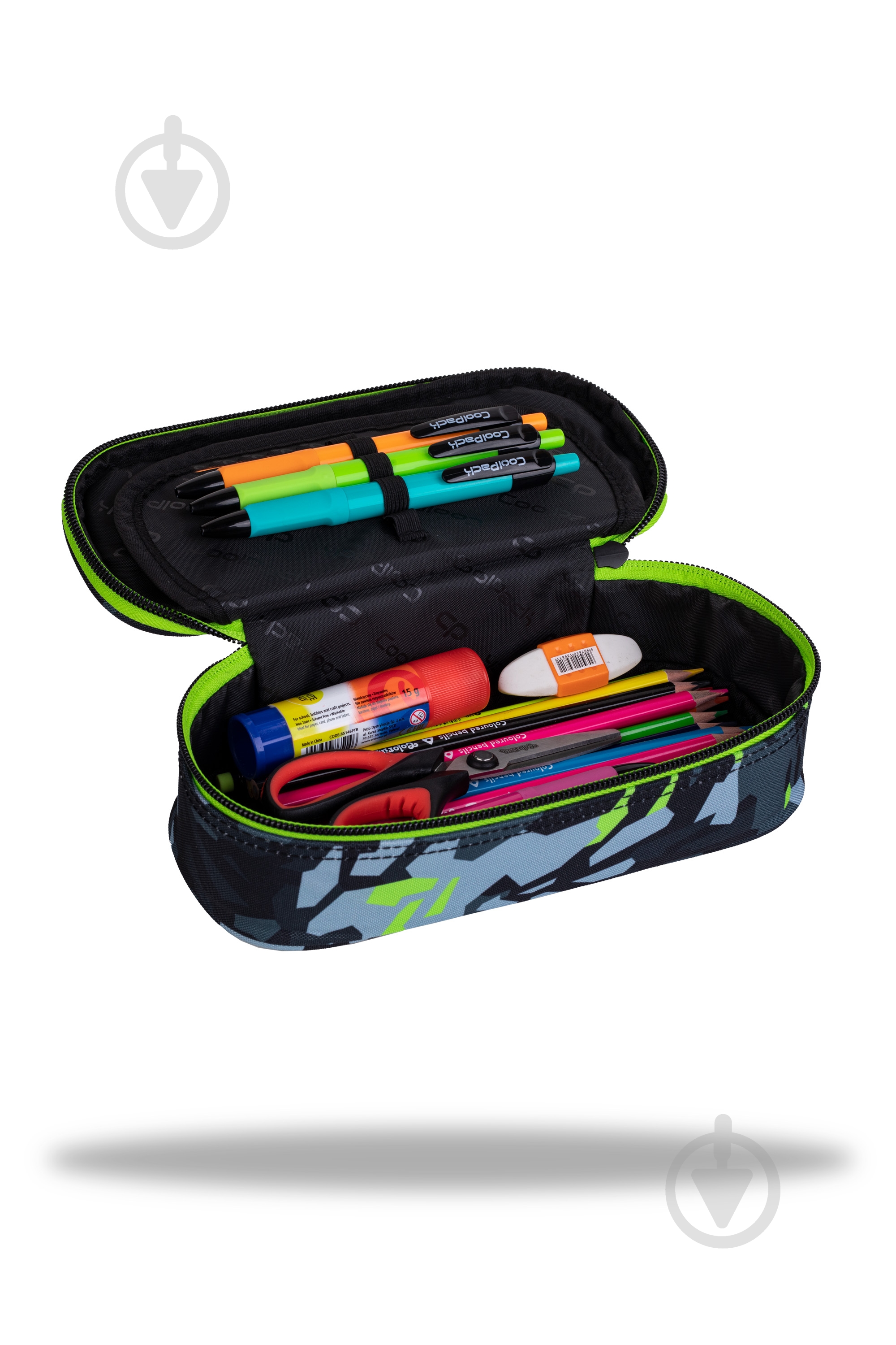 Пенал Campus Lizzard CoolPack разноцветный - фото 2