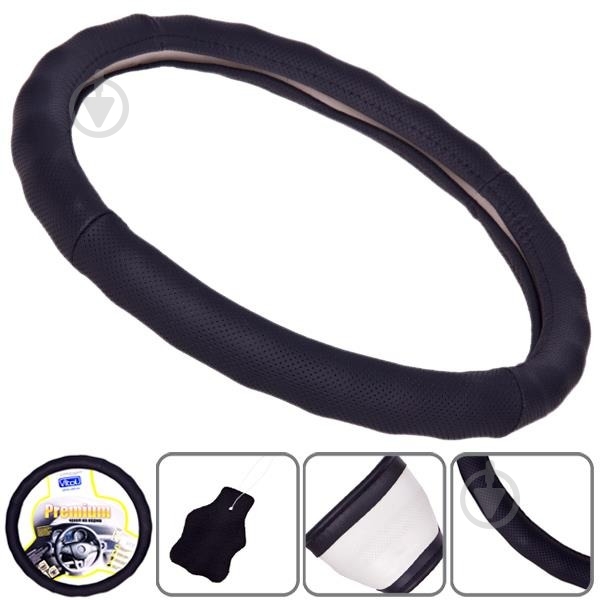 Чехол на руль ELIT UNI 396 M черный - фото 5